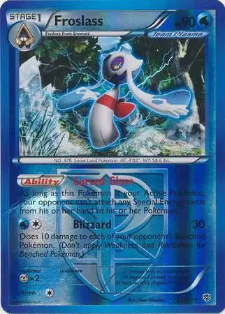 Plasma Blast Froslass #23/101 reverse holo